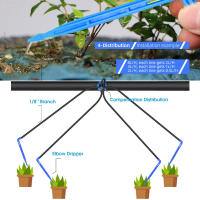 Kit De Riego Por Drip Para Jardín Patio De 8L Con 4 Caminos Sistemas Automáticos De Riego Para Plantas En Macetas Y Césped Interior Exterior - details 8