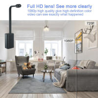 Cámara De Seguridad IP WiFi HD 1080P Mini Monitoreo Remoto Inalámbrico Cámara De Seguridad Para Interior Y Exterior Grabación En Ciclo - details 10