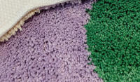 Carpetas De Piso Antideslizantes De Poliéster 100% Para Dormitorio Y Sala De Estar Con Patrón De Alfombra Tufted Color-Matching Para Cama Y Mesa De Café - details 0