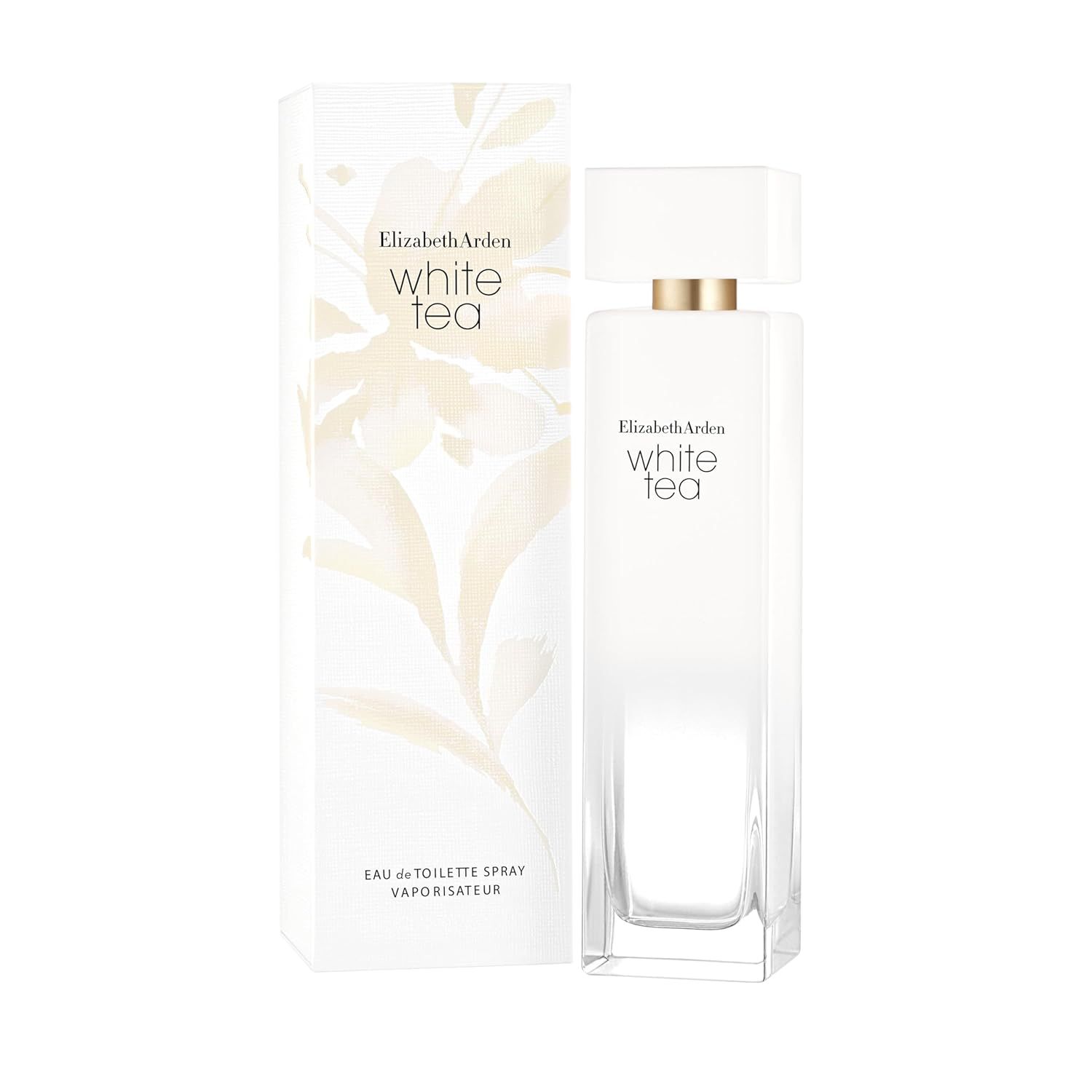 Elizabeth Arden - White Tea, Eau de Toilette en Spray, Perfume Femenino con Té Blanco y Madera de Madrás, con Salvia e Iris, Floral y Dulce, Suave Calidez - 100 ml
