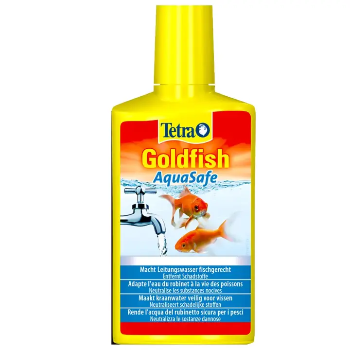 Tetra, Goldfish Aquasafe, 100ml, 250ml, Acondicionador de Agua de Grifo para Peces de Agua Fría - 1