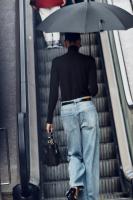 Bolso De Hombro Para Mujer Negro Con Patrón Animal Estampado Bolsa De Hombro Cruzada Con Cuerda Bolsa De Buho Tote Bolsa De Día - details 4