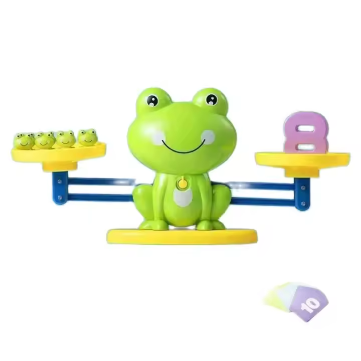 Juego De Equilibrio Digital De Rana Para Niños Desarrollo Intelectual Entrenamiento De Lógica Y Pensamiento Matemático Temprano Educación Educativo Para Niñas Y Niños - 1