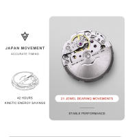 Reloj Mecánico Automático Para Hombre CADISEN 2024 39MM Acero Inoxidable Cristal De Zafiro Resistente Al Agua Con Marcadores Arábigos Y Calendario Completo Movimiento MIYOTA 8215 - details 1