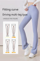 Leggings De Yoga Para Mujer High Waist Transpirables Pantalones De Gimnasio Running Fitness Con Cintura Push up Y Bells Bottoms - details 5