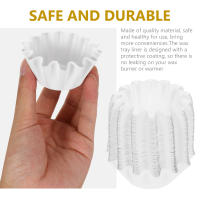 50 Pcs Almohadillas De Calentamiento Para Cupcakes Papel De Cera Calentador Eléctrico Grado Alimenticio Con Recubrimiento Para Animales Domésticos - details 4