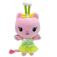 Muñeca De Peluche Gabby Dollhouse Estilo Mercat Delfín Gato Muñeco De Peluche De Cine Y Televisión Para Niños Regalos De Cumpleaños Y Navidad Tamaño 22-26 Cm - details 5