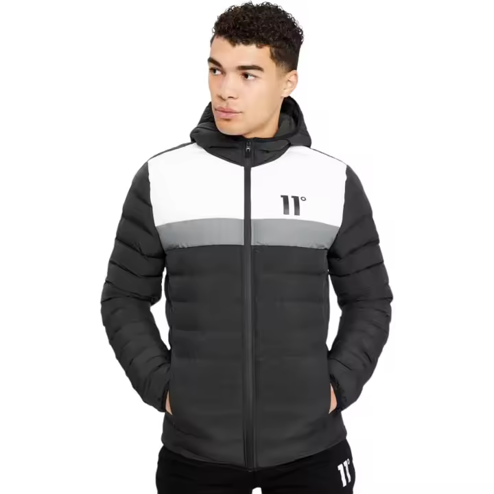 Cazadora 11 Degrees para hombre 11D770-630 Color Negro. - 1