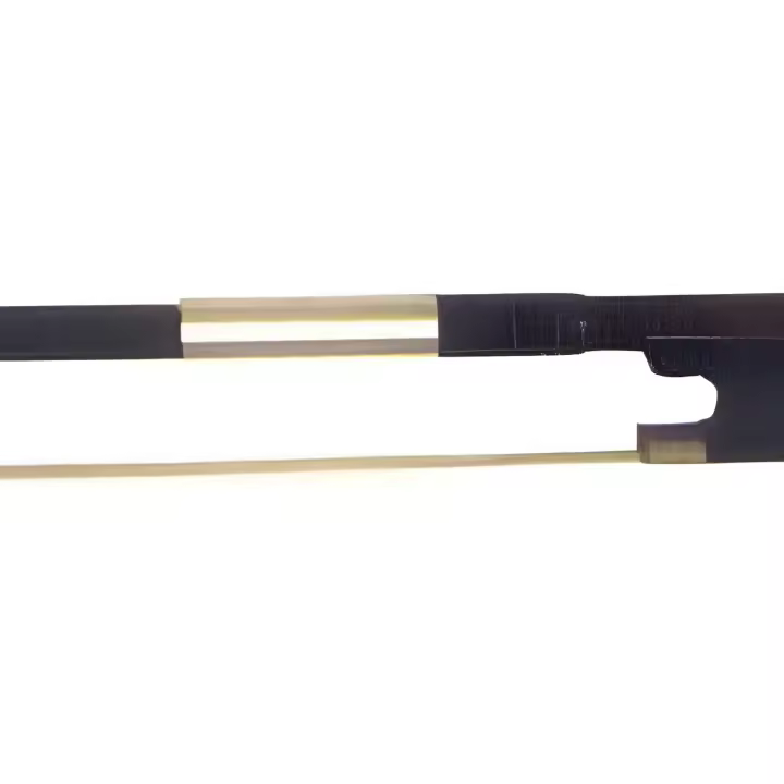 ARCO CONTRABAJO-Karpathi (P22BP) (Estudio) (Madera Brasil) (Nuez Ebano) (Bobinado Baño de Plata) 3/4 - 1
