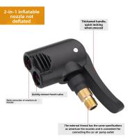 Adaptador De Bombín Para Bicicleta Y Motocicleta 2 En 1 Conector De Válvula De Aire Accesorios De Automóvil Inflador De Bicicleta - details 5
