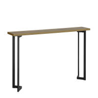 SoBuy FSB50-PF Mesa de Consola Mesa de Entrada Recibidor Estructura y Patas de Metal, Estilo Industrial 120 x 75 x 20 cm ES - details 1