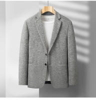 Traje De Lana De Alta Gama Para Hombre 2025 Chaqueta De Negocios Casual Elegante Tres Piezas Adecuado Para Fiestas Y Ocasiones Elegantes - details 10