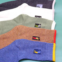 Calcetines De Negocios Casuales Para Hombres Con Logo De Golf Caliente Para Primavera Otoño Invierno Talla 38-45 Regalo Ideal - details 5