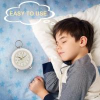 Reloj de escretorio con Pilas que no hace Tictac, Reloj despertador analógico, Reloj despertador retro para dormitorio - details 4