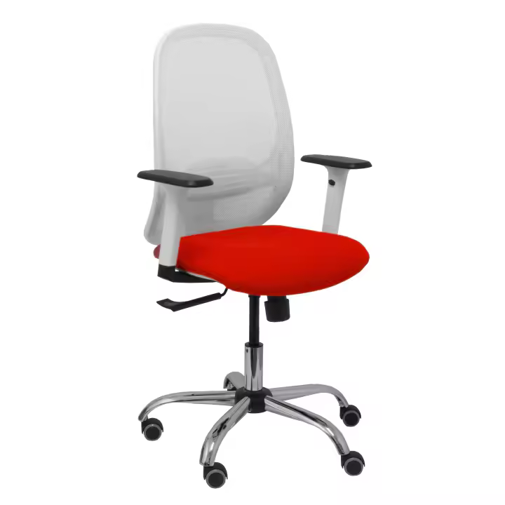 Silla de Oficina Ergonómica Piqueras Y Crespo con Brazos Regulables y Refuerzo Lumbar Ajustable - 1