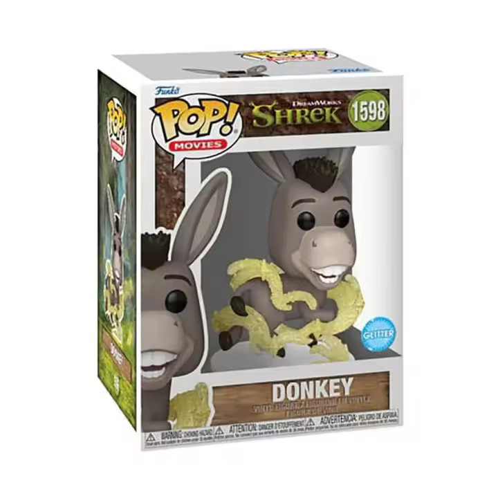 Funko Figura Shrek Pop! Movies Vinyl 30th Anniversary Donkey 9 Cm - 1