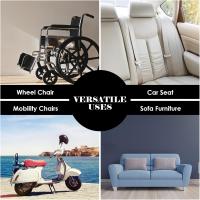 2 piezas almohadilla de asiento lavable para incontinencia, 39*39cm lavable protector de asiento reutilizable para silla de ruedas sofá de asiento de coche - details 4