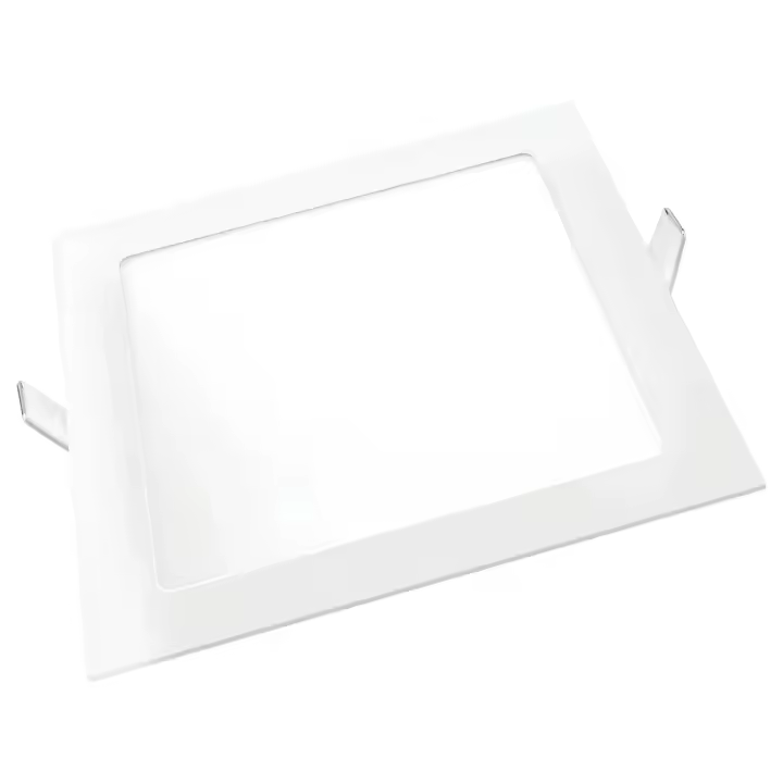 DOWNLIGHT LED MATEL QUADRADO BRANCO 18W CHIP SAMSUNG LUZ FRIA - 1