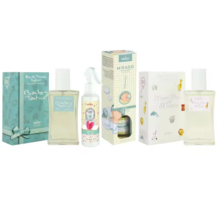 PACK BEBÉ PRADY PARFUMS - FRAGANCIAS INFANTILES DE MODA MAS EXITOSAS - 1