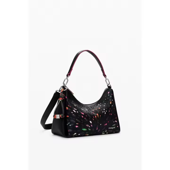 Bolsos sport de mujer DESIGUAL AXPA1_2000 BOLSO NEGRO Y MULTICOLOR 35211 25V - 1