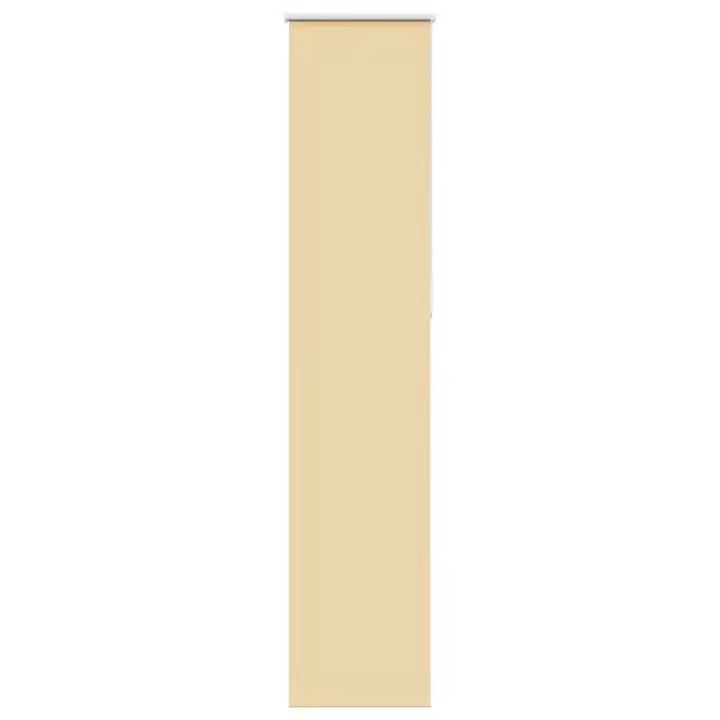 vidaXL Estor Enrollable Opaco Beige de Tela en dimension 210 cmx100 cm/210 cmx40 cm/210 cmx45 cm y más | protección solar decorativa para ventanas hogar oficina dormitorio fácil de instalar - 1