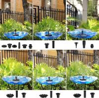 Bomba De Energía Solar 12W Con Boquillas Y Tubo Para Piscina De Pato Jardín Tanque De Peces Fuente DIY Para Jardín - details 7
