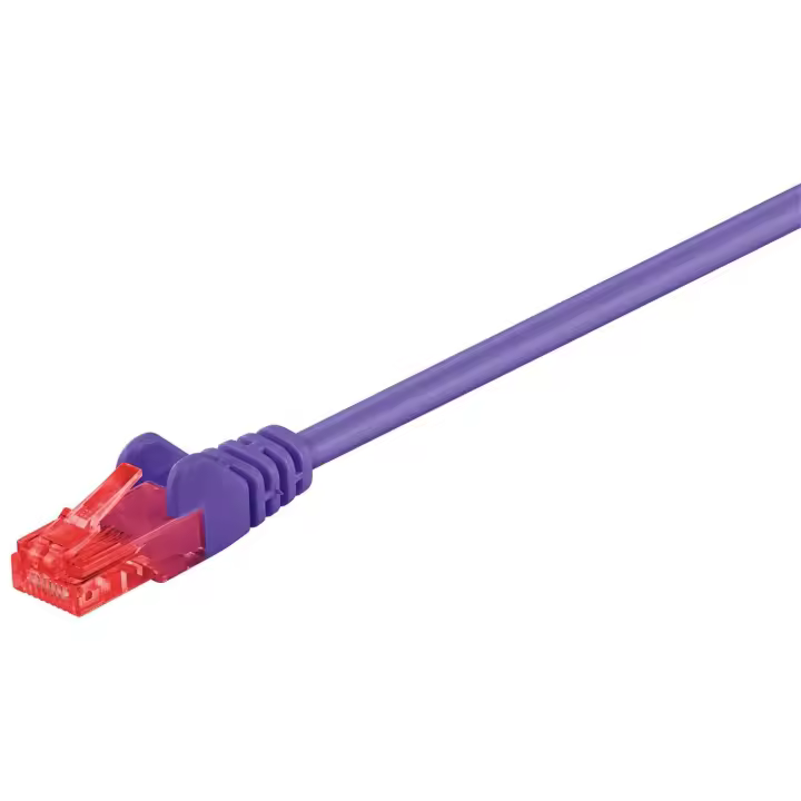 Microconnect Cable Cat6 U/UTP 3M Morado LSZH Conductor de Cobre - 1