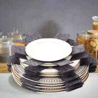 3pcs Almohadillas De Resguardo Térmico No Tejidas Para Cocina Antiadherentes Y Ecológicas Protección Para Ollas Tazas Y Platos - details 7