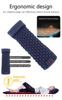 Alfombra De Dormir Para Acampar Al Aire Libre Plegable Con Almohadas Ultraligera Inflable Para Viajes Y Senderismo Matrícula De Natación En La Playa - details 17