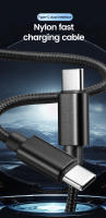Cable De Datos Para Móvil 60W Con Luz Tipo C a Tipo C Cargador Rápido Para iPhone15 Samsung Huawei Cable De Transmisión De Datos De Alta Velocidad - details 0