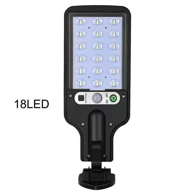 KDULIT Lámpara De Pared Solar Para Calle Exterior Con Sensor De Movimiento PIR 3 Modos De Iluminación Impermeable Luces De Jardín Y Seguridad - 1