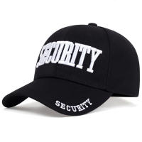 Gorra De Béisbol Ajustable De Algodón Con Bordado De Letras SECURETY Para Hombres Sombrero Dad Estilo Hip Hop Gorras De Trucker Unisex Casual - details 2