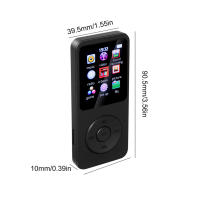 Reproductor De Música MP3 Con Bluetooth 5.4 Y Altavoz Integrado Soporte FM Radio Lectura De E-Book Grabación Para Niños Tipo-C HiFi Sin Perdida De Calidad - details 12