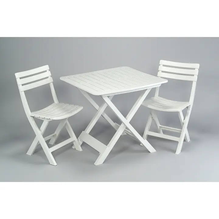 Set de Camping Ipae-Progarden Blanco 44x41x78cm/80x72x70cm Camping Set Progarden - 1