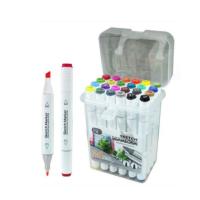 X-Sketch Marker Set 12/24/36/48/60/80/120 Colores, Rotuladores Doble Punta a Base de Alcohol para Dibujo, Ilustración, Bocetos, Manga y Caligrafía, Marcadores Profesionales con Estuche Portátil para Artistas y Diseño - details 1