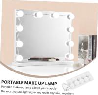Luz de espejo Luz de tocador Luz de maquillaje Hollywood estilo regulable Luz de maquillaje espejo de luz espejo de baño - details 3