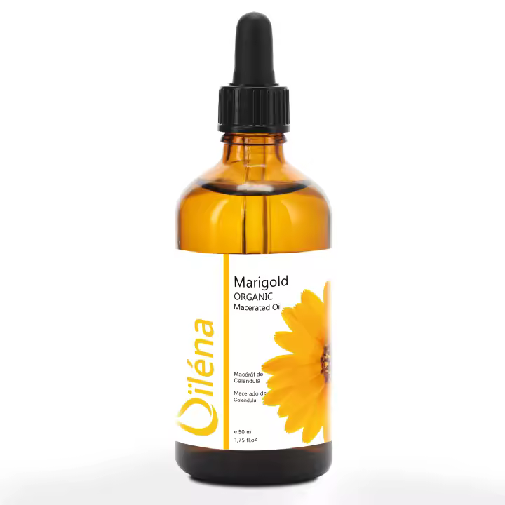 Aceite Macerado de Calendula Bio | Piel y Cabello | Masaje | 100% Natural - Oiléna - 1