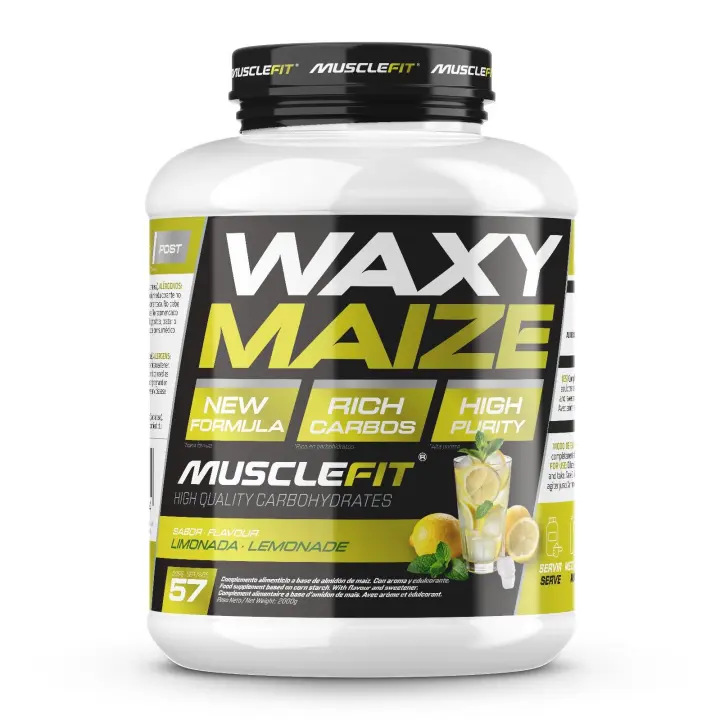 Waxy Maize 2kg - Musclefit - Almidón de Maíz - 1