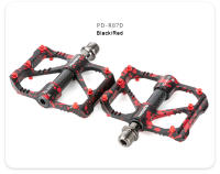 Pedales De Bicicleta PROMEND MTB Ultra-ligeros Con 3 Rodamientos Fibra De Carbono Colorido Eje Tubo Accesorios De Bicicleta Para Carretera Y Montaña - details 15