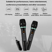 Micrófono Profesional UHF Inalámbrico de Mano Bluetooth Karaoke con Grabación para Estudio y Fiesta - details 4