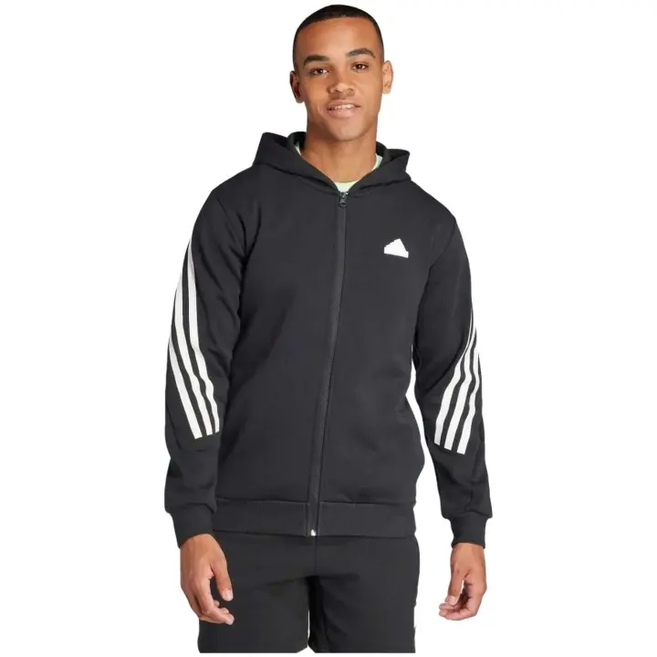 Chaqueta Adidas Future Icons 3-Stripes Full-Zip para hombre en color negro - 1