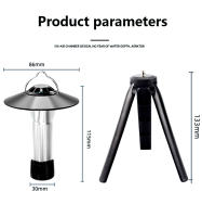 Lámpara De Camping Multifuncional 9 En 1 Portátil Impermeable Recargable Con Imán Luz De Emergencia Para TendaLinterna Exterior - details 18