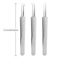 Limpieza De Poros Y Acné Herramienta De Cuidado De La Piel Con Agujas De Acero Inoxidable Para Eliminar Quistes Y Partículas Negras Tweezers De Celular Para Rostro - details 8