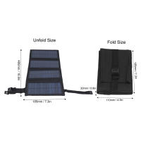 Panel Solar USB Plegable De 20W De Polícrystalino Para Cargador Portátil Para Exteriores - details 0