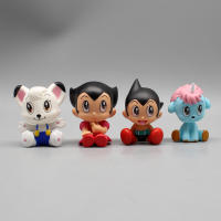 Muñeca De PVC Mighty Atom 6.5cm Figura De Acción Clásica De Dibujos Animados Leo León Blanco Regalo Decoración De Escritorio Para Niños Y Coleccionistas - details 1