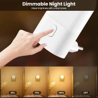 Interruptor De Luz Nocturna Con Sensor De Luz Automático LED Ajustable Para Dormitorio Y Escaleras Luz Noturna Para Niños - details 2