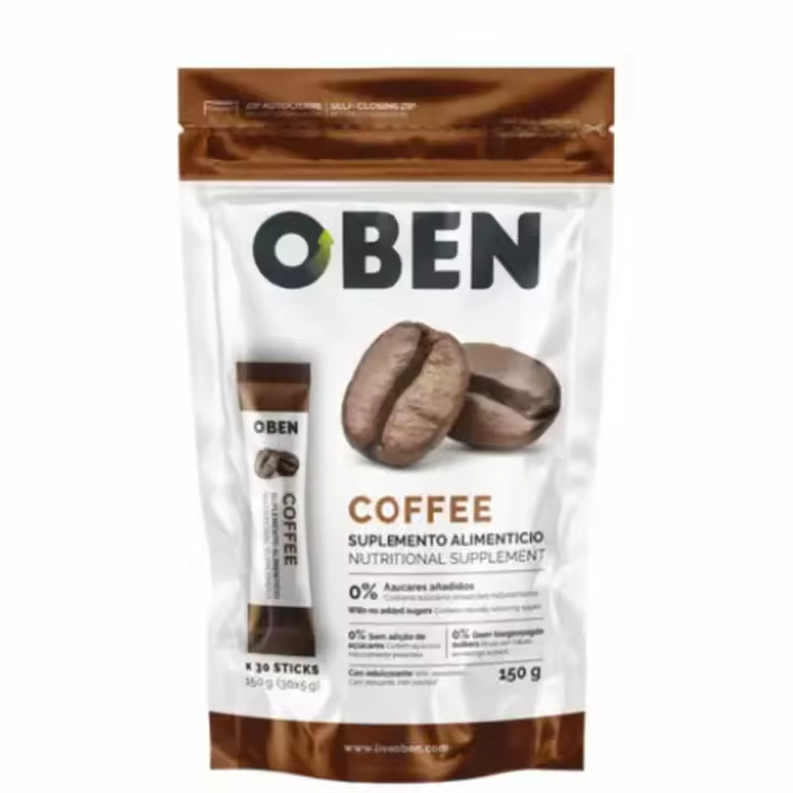 Cafe OBEN. Nuevo Cafe . 30 Sobres individuales Sin azucar añadido. - 1