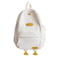 Nueva Mochila De Pato Cartoon Diseñadora Para Viajes Mochila Universitaria Versátil Para Mujeres Estudiantes Coreana Edición Mochila Escolar Para Niñas - details 9