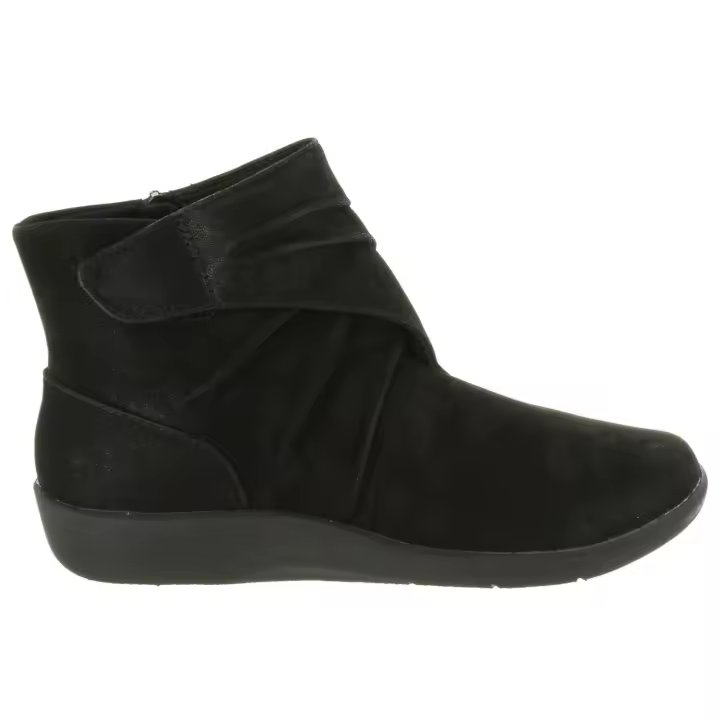 Botines de Mujer CLARKS 26137566 SILLIAN BLACK SYNTHETIC - 1