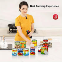 Apretador De Lata Eléctrico Automático Portátil Herramienta De Cocina Abre Latas Y Botellas Sin Manos Marca Zxyouping Acero Inoxidable Origen China - details 0